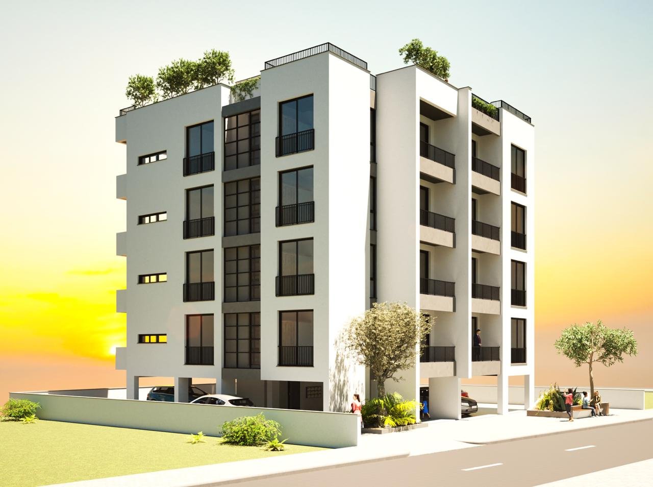 LEFKOŞA K.KAYMAKLI 2+1 PROJEDEN SATILIK EV